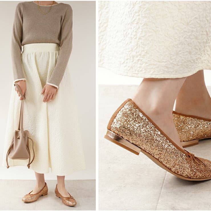 パンプス ぺたんこ ローヒール | La luna  | 詳細画像13 