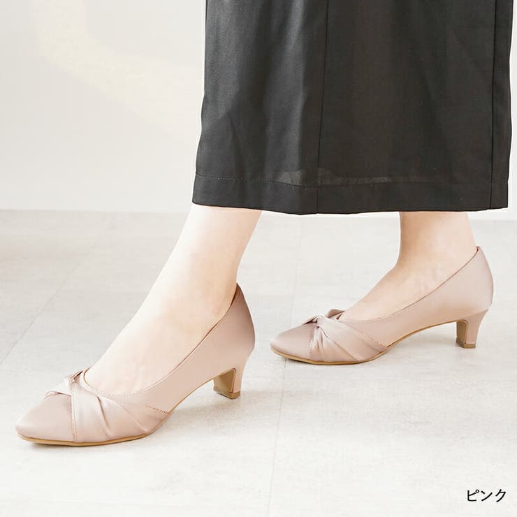 ピンク | パンプス ポインテッドトゥ 4 | La luna 