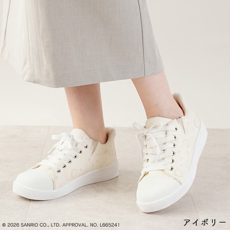 アイボリー | サンリオ スニーカー ハローキティ | La luna 