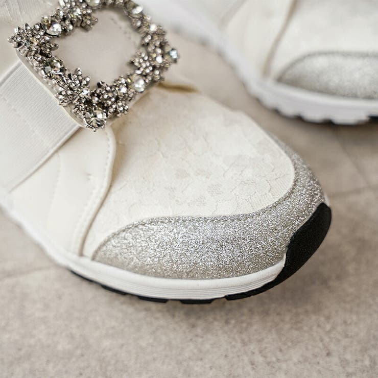 新作 スニーカー ビジュー | La luna  | 詳細画像13 