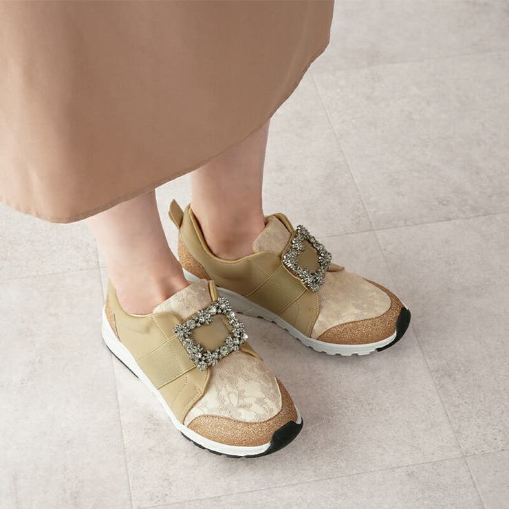 新作 スニーカー ビジュー | La luna  | 詳細画像14 