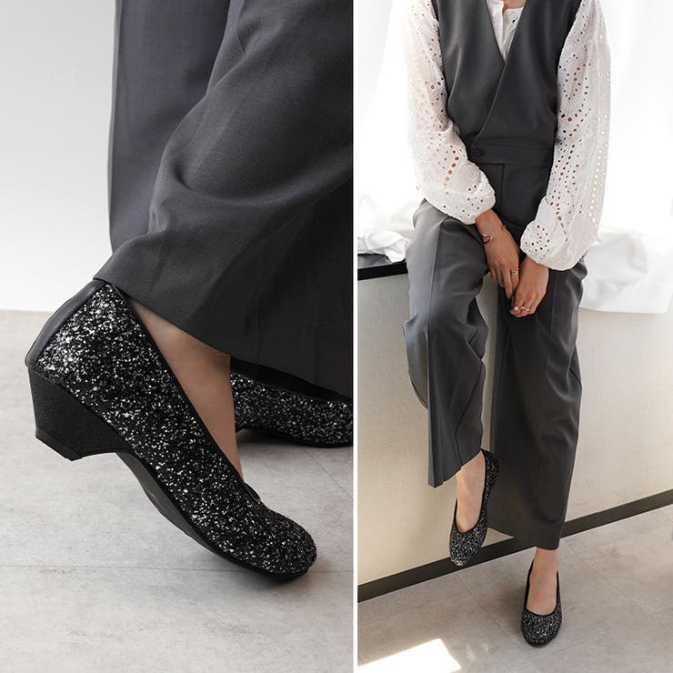 パンプス ラウンドトゥ 3 | La luna  | 詳細画像18 