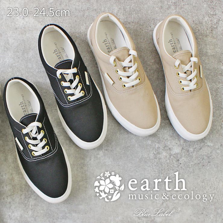 シンプルキャンバス 内羽根スニーカー アースミュージック エコロジー 品番 Trcs La Luna ラルーナ のレディースファッション通販 Shoplist ショップリスト