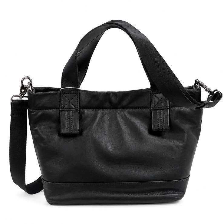 ブラック | セラーナ 本革 トートバッグ  | Largu