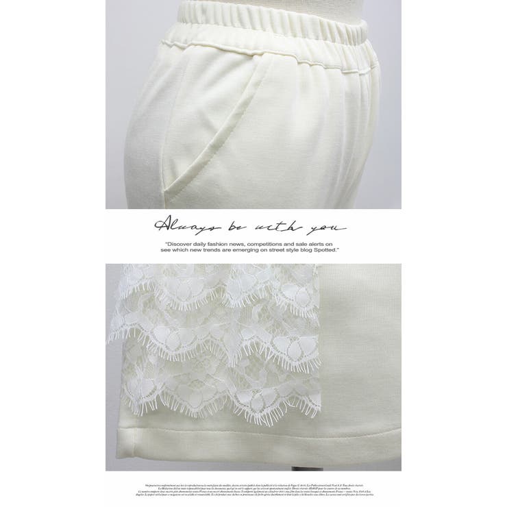 ズボン パンツ レギンス シンプル ストレートパンツ ウエストゴム ひざ下 | LATTE | 詳細画像7 