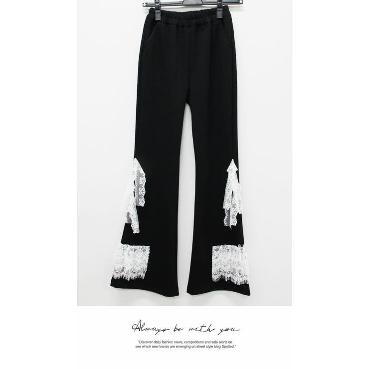 ズボン パンツ レギンス シンプル ストレートパンツ ウエストゴム ひざ下 | LATTE | 詳細画像10 