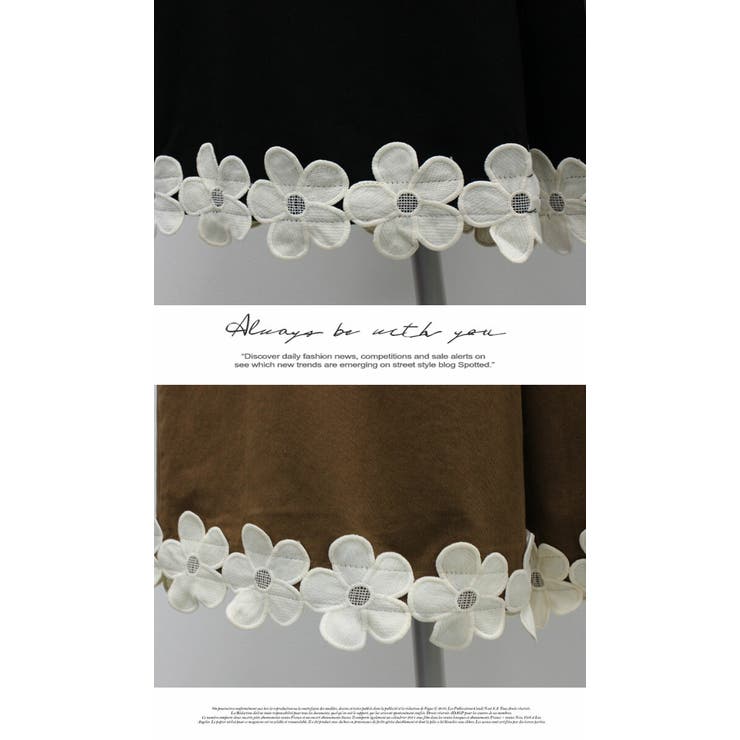 ワイドパンツ ロング フリル  リラックス ウエストゴム  ポケット有り | LATTE | 詳細画像5 