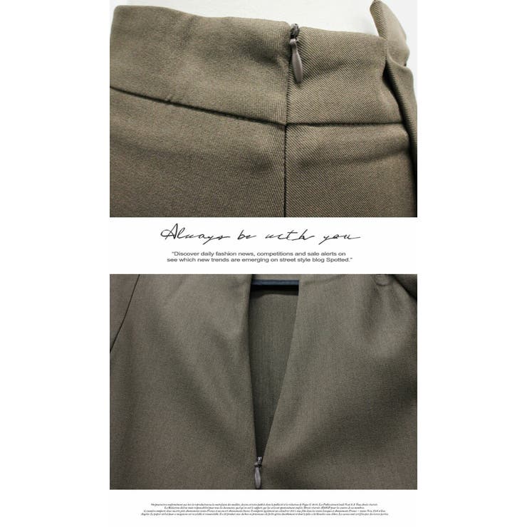 ボトムス ロングスカート 膝下 ひざ下 Aライン リラックス リボン付き | LATTE | 詳細画像10 