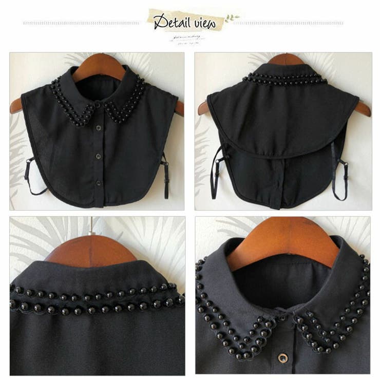 つけ襟 レディース パーる付きブラウス付け襟 | LATTE | 詳細画像7 