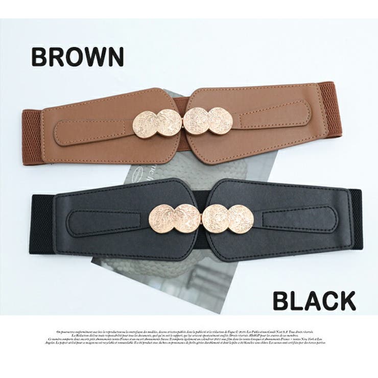 ベルト 太ベルト ゴムベルト レース バックル 帯締め ゴム | LATTE | 詳細画像10 