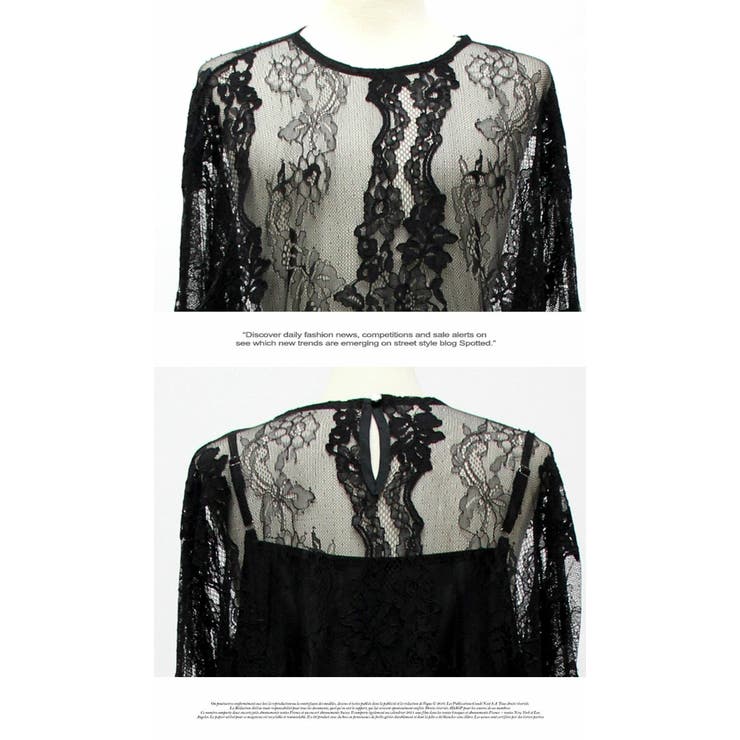 ロング ドレス 袖なし キャミソール 体型カバー 無地 シンプル 長袖 セット | LATTE | 詳細画像7 