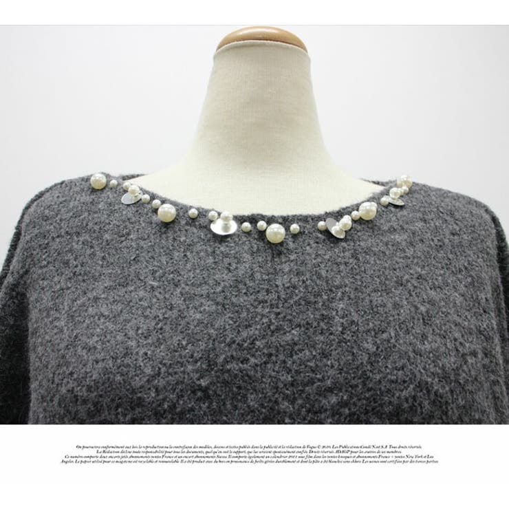 ロング シンプル ニット セット長袖  シンプル エレガント秋冬 | LATTE | 詳細画像7 