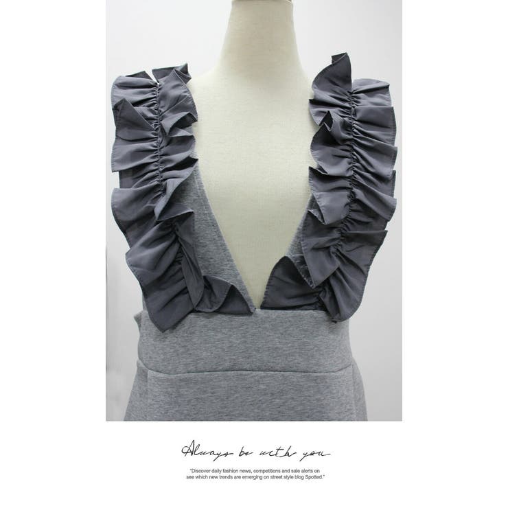 レディース 可愛いフリルオールインワン | LATTE | 詳細画像11 