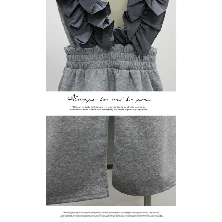 レディース 可愛いフリルオールインワン | LATTE | 詳細画像12 