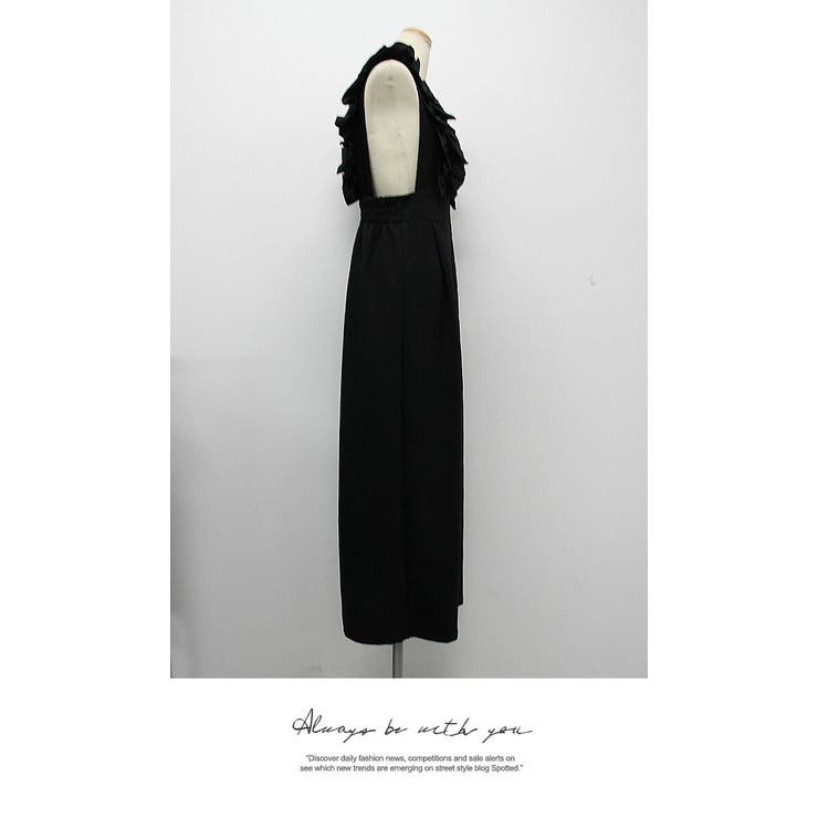 レディース 可愛いフリルオールインワン | LATTE | 詳細画像6 