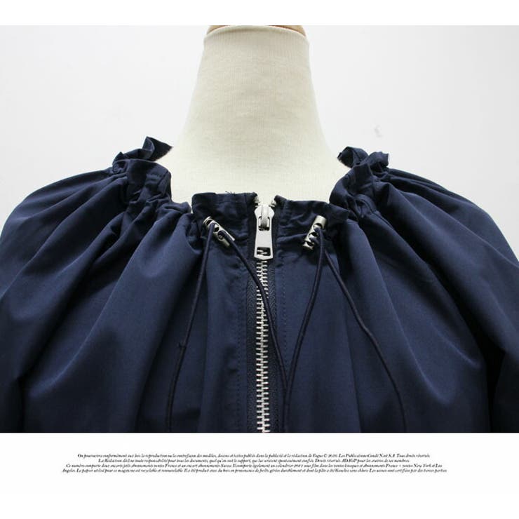 アウター ジャケットデイリー ゆったり ユニック プリーツ 秋冬 | LATTE | 詳細画像9 