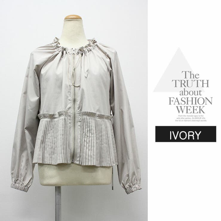 アウター ジャケットデイリー ゆったり ユニック プリーツ 秋冬 | LATTE | 詳細画像10 