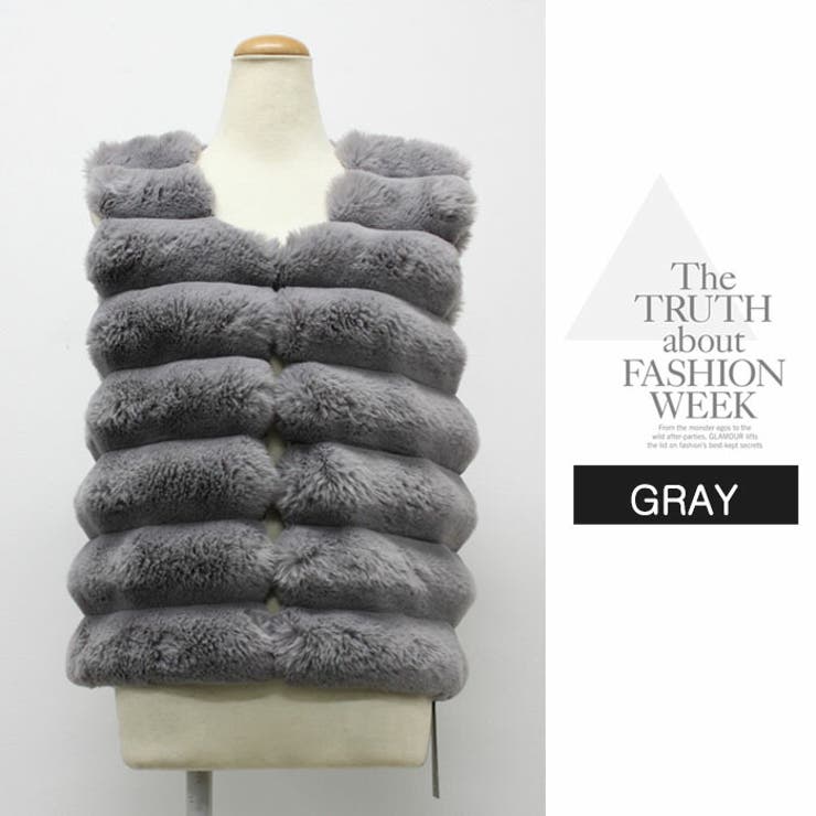 アウター ジャケット ベスト ジレ シンプル 袖なし 暖かい | LATTE | 詳細画像8 