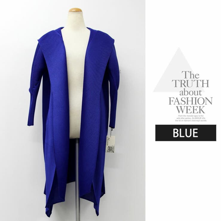 アウター ジャケット プリーツ ロング丈 膝下 羽織り高級 上品 長袖 | LATTE | 詳細画像8 