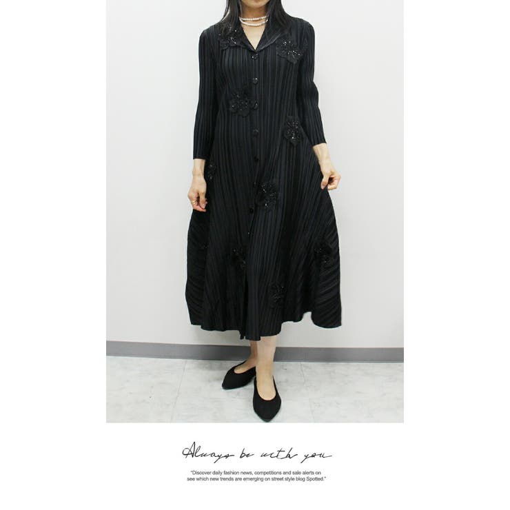 ゆったりプリーツコートワンピースssg260111 | LATTE | 詳細画像6 