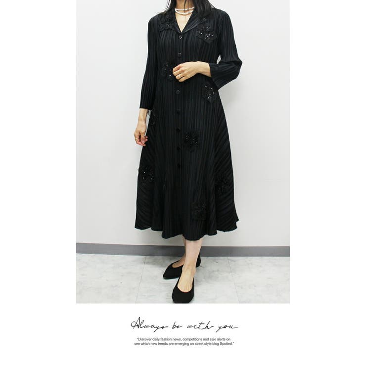 ゆったりプリーツコートワンピースssg260111 | LATTE | 詳細画像7 