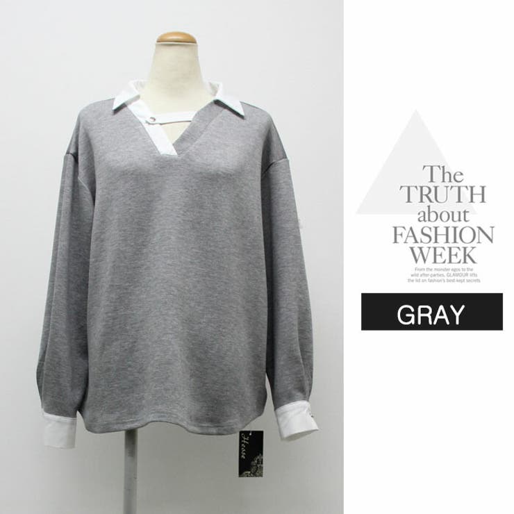 ストライプ 無地 フリーサイズ 半端袖 長袖 | LATTE | 詳細画像11 