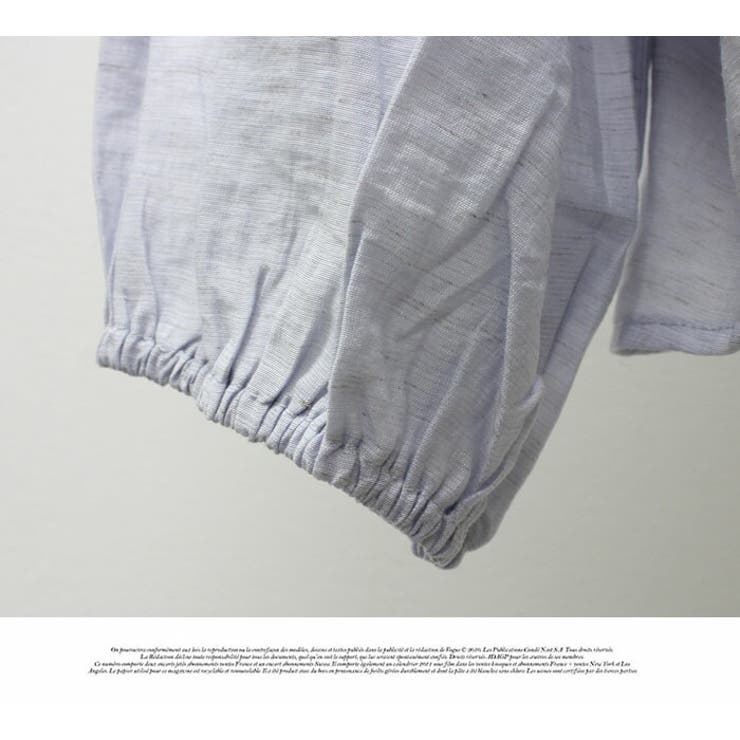 刺繍ブラウス 長袖 カジュアル 上品 ナチュラルTシャツ 長袖  カジュアル | LATTE | 詳細画像8 