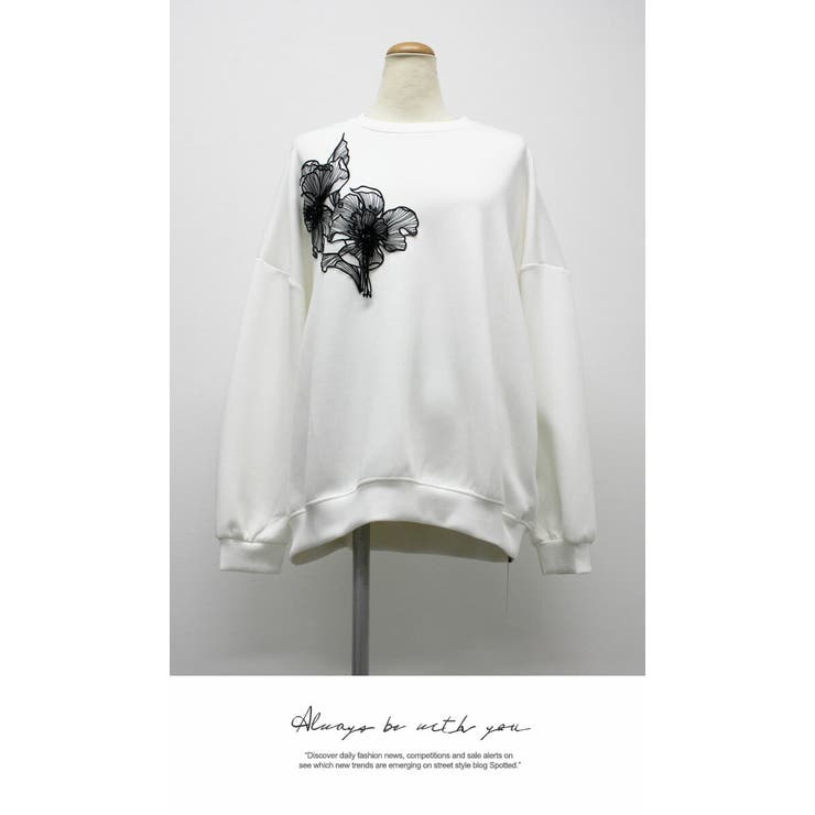 長袖 カジュアル きれいめ 上品 ナチュラル Tシャツ 長袖 秋冬 | LATTE | 詳細画像2 