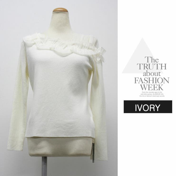 トップス カットソー おしゃれ レース  無地 長袖 レイヤード シンプル | LATTE | 詳細画像9 