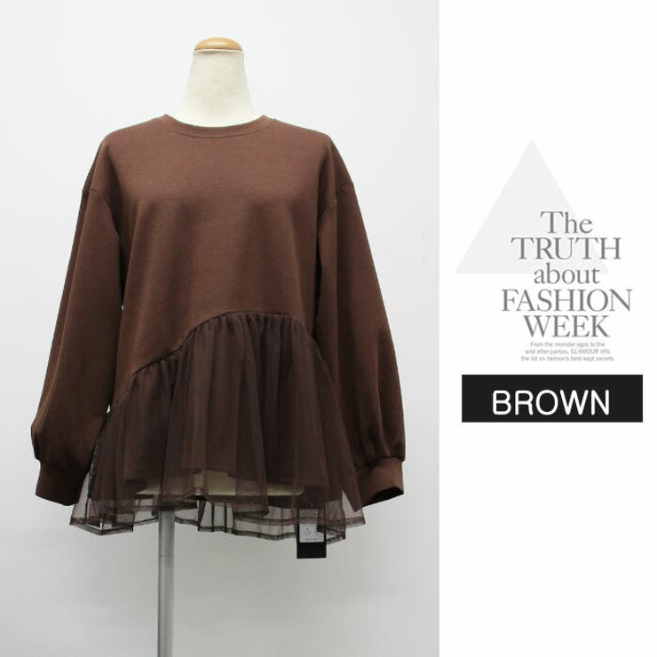 長袖 カジュアル チュニック 体型カバー ゆったり ナチュラル | LATTE | 詳細画像12 