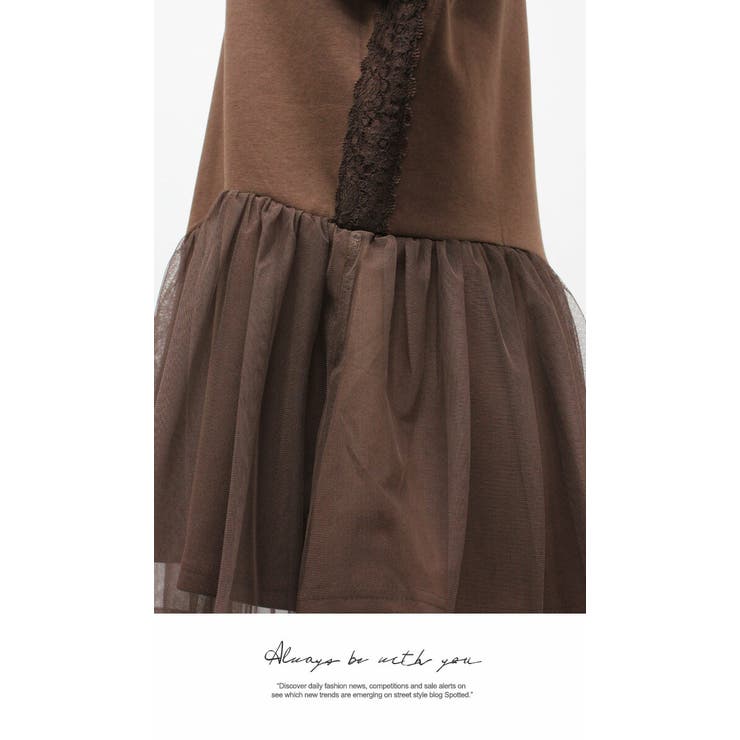 長袖 カジュアル チュニック 体型カバー ゆったり ナチュラル | LATTE | 詳細画像8 