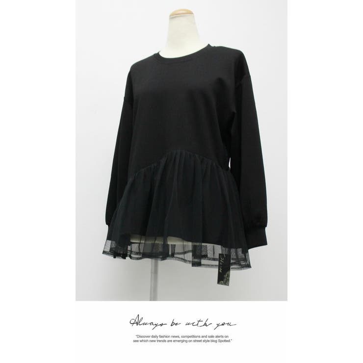 長袖 カジュアル チュニック 体型カバー ゆったり ナチュラル | LATTE | 詳細画像10 