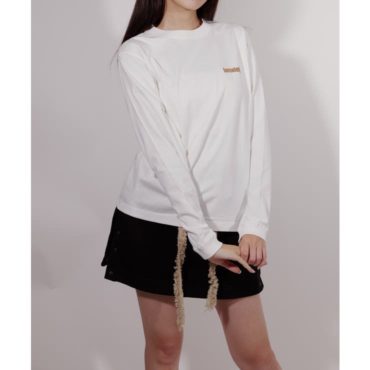 latteto 胸ロゴ ロングスリーブT-sh  | lattelatte | 詳細画像12 