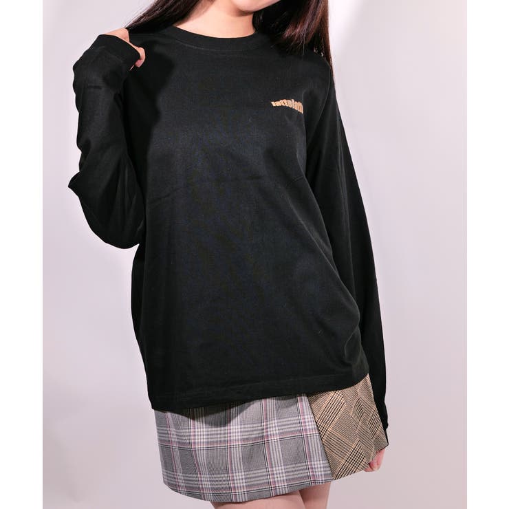 latteto 胸ロゴ ロングスリーブT-sh  | lattelatte | 詳細画像7 