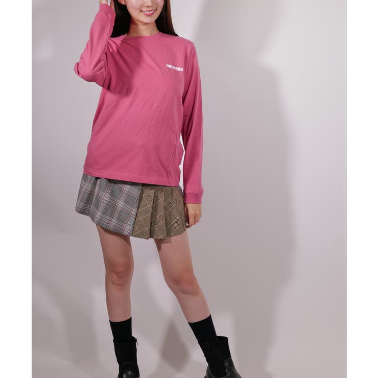 latteto 胸ロゴ ロングスリーブT-sh  | lattelatte | 詳細画像19 