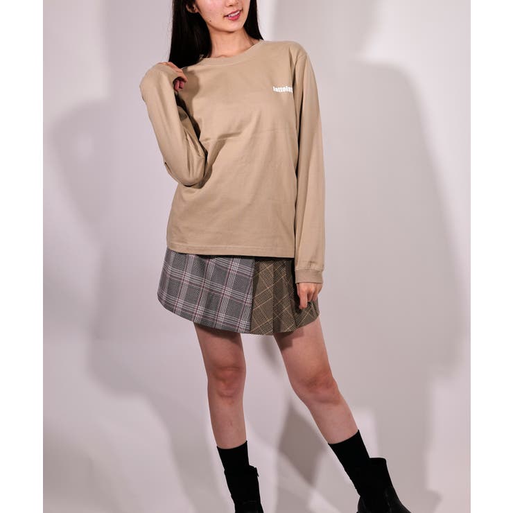 latteto 胸ロゴ ロングスリーブT-sh  | lattelatte | 詳細画像29 