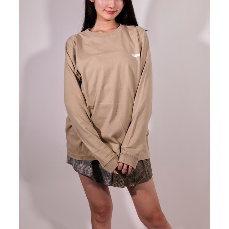 latteto 胸ロゴ ロングスリーブT-sh  | lattelatte | 詳細画像32 