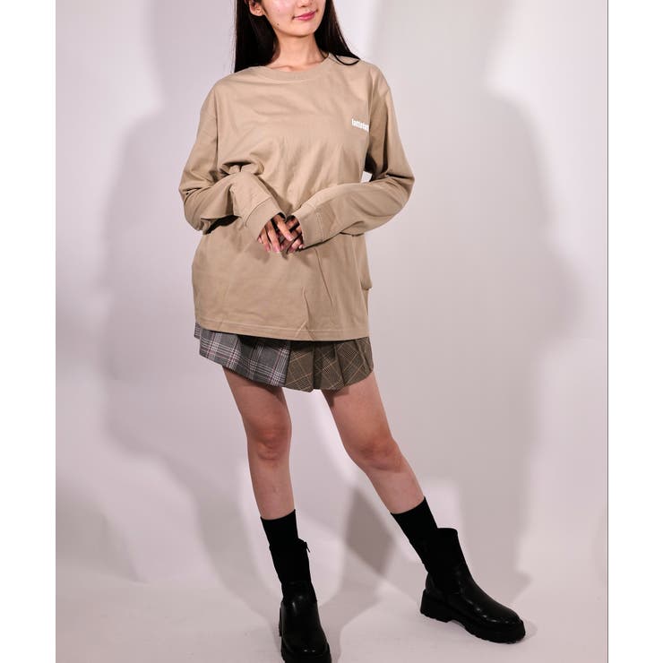 latteto 胸ロゴ ロングスリーブT-sh  | lattelatte | 詳細画像33 