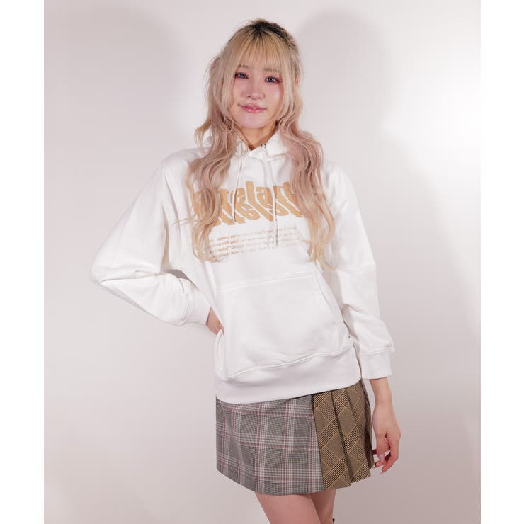 latteto バンド風プリントパーカー / LT25PPK01 | lattelatte | 詳細画像3 