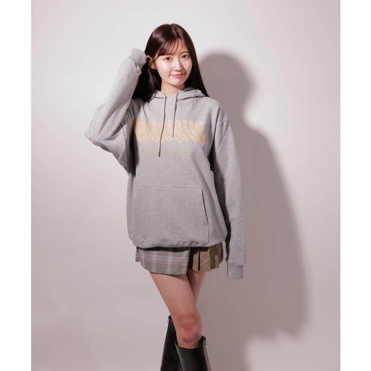 latteto バンド風プリントパーカー / LT25PPK01 | lattelatte | 詳細画像6 