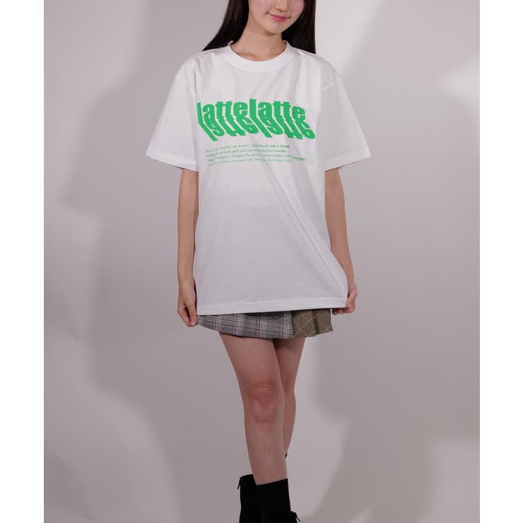 latteto グラフィックT-SH | lattelatte | 詳細画像10 