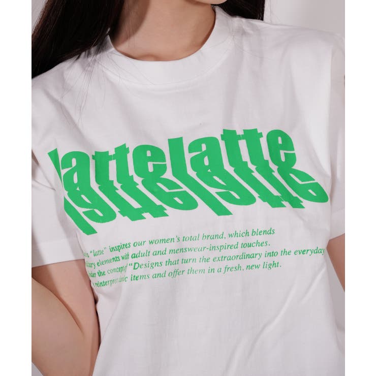 latteto グラフィックT-SH | lattelatte | 詳細画像2 