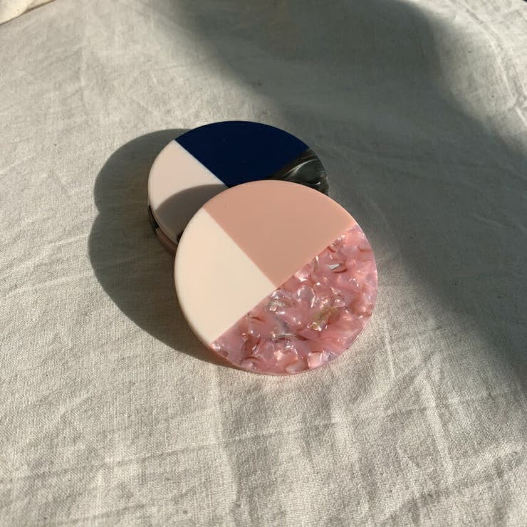 3色ヘアクリップpink