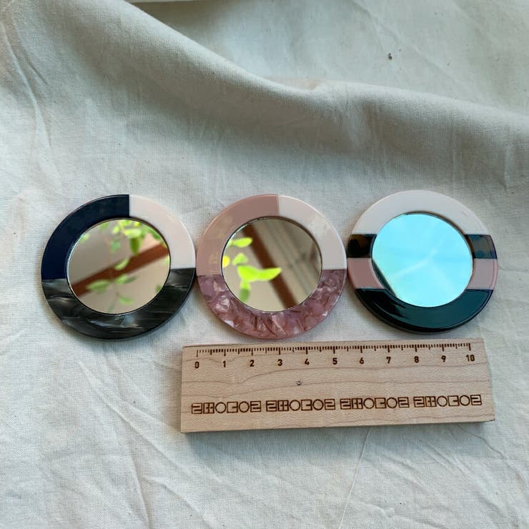 コンパクト ミラー おしゃれ韓国 品番 Jnne Lattencos ラテアンドコス のレディースファッション通販 Shoplist ショップリスト