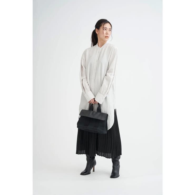 CT COLLAB BAND COLLAR SHIRTS | LaunchPark | 詳細画像1 