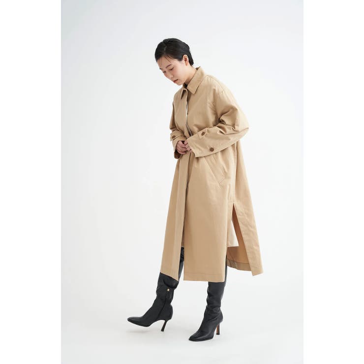 Women's LIGHT SOUTIEN COLLAR COAT | LaunchPark | 詳細画像4 