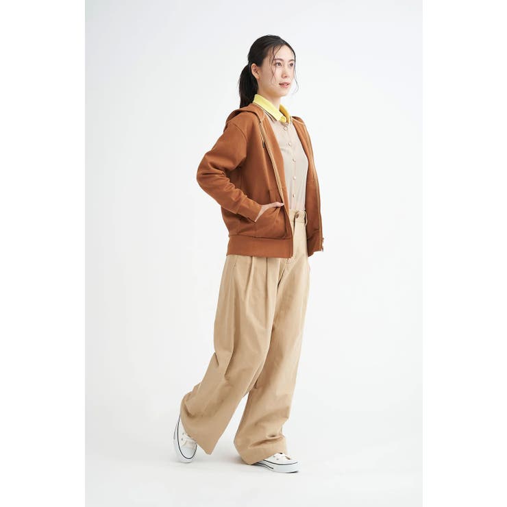 Women's LIGHT CHINO TROUSERS | LaunchPark | 詳細画像9 