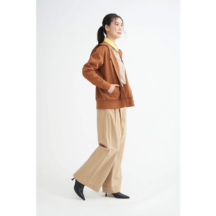 Women's LIGHT CHINO TROUSERS | LaunchPark | 詳細画像11 