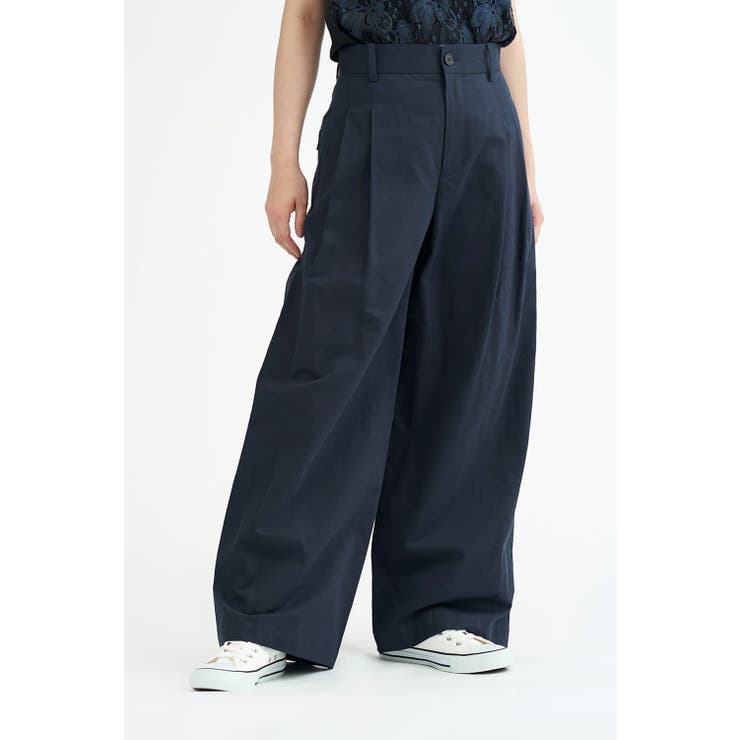 Women's LIGHT CHINO TROUSERS | LaunchPark | 詳細画像1 