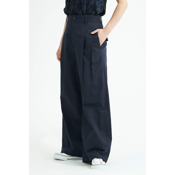 Women's LIGHT CHINO TROUSERS | LaunchPark | 詳細画像12 